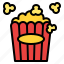 popcorn, snack, movie, entertainment 