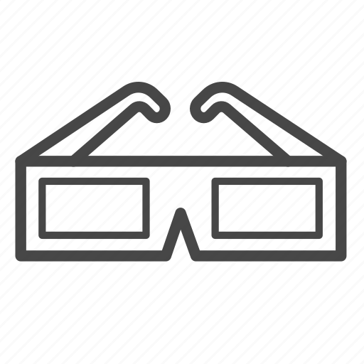 Cinema, film, glasses, motion, movie icon - Download on Iconfinder