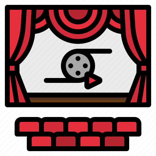 Audience, cinema, film, performance, theater icon - Download on Iconfinder
