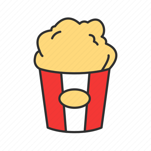Cinema, corn, food, movie, movie snack, popcorn, snack icon - Download on Iconfinder