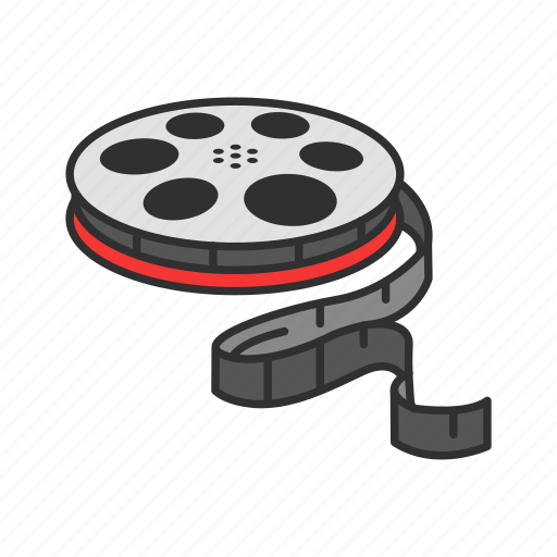 Cinema, film, film reel, filmmaking, movie, reel film, theatre icon - Download on Iconfinder