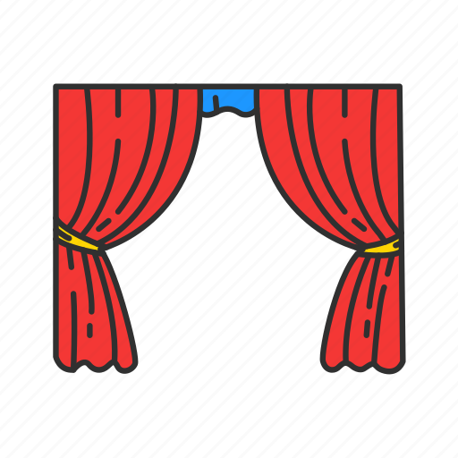 Cinema, curtain, movie, stage, theatre, theatre play icon - Download on Iconfinder
