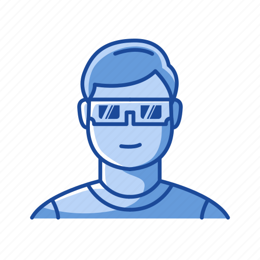 Boy, cinema, eyewear, film, glasses, hd, movie icon - Download on Iconfinder