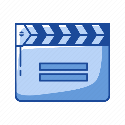 Cinema, clacker, clapboard, clapperboard, movie, slate board icon - Download on Iconfinder