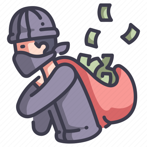 Action, crime, film, money, movie, steal, thief icon - Download on Iconfinder