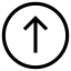 upload, arrow up, uploading, arrow, direction, file upload, circle 