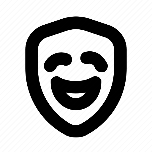 Humor, comedy, mask, happy icon - Download on Iconfinder