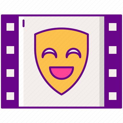 Comedy, movie, video, mask icon - Download on Iconfinder