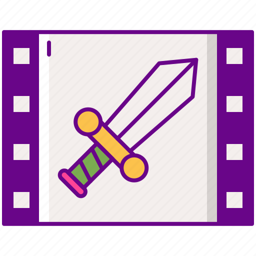 Fantasy, movie, sword, film icon - Download on Iconfinder
