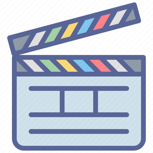 Cinema, clapboard, clapper, film, hollywood, movie, shoot icon - Download on Iconfinder