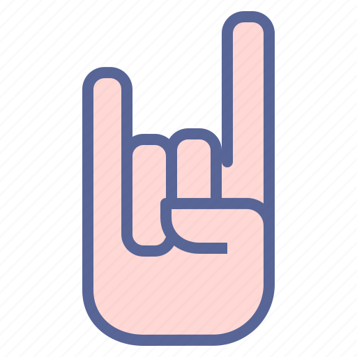 Culture, fingers, genre, gesture, pop, rock, roll icon - Download on Iconfinder