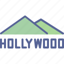 cinema, film, hills, hollywood, los angeles, mountain, production