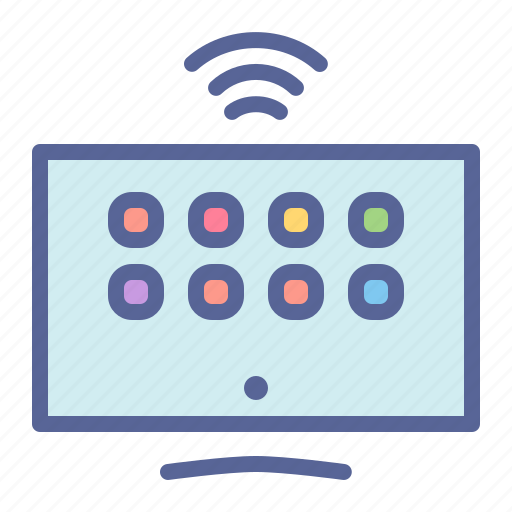 App, connect, device, smart, tv, watch, wifi icon - Download on Iconfinder