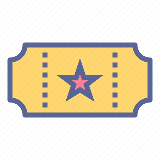 Cinema, entry, movie, theater, ticket icon - Download on Iconfinder