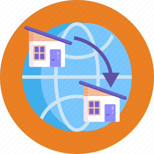 Moving home icon - Download on Iconfinder on Iconfinder