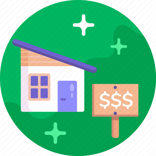 House on sale, new house icon - Download on Iconfinder