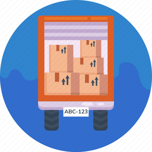 Moving, delivery, truck, logistics, home moving truck, home moving icon - Download on Iconfinder