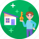 new home, house key, key, buying a house, moving home