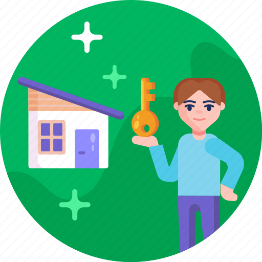 New home, house key, key, buying a house, moving home icon - Download on Iconfinder