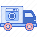 appliance, delivery, vehicle, transport