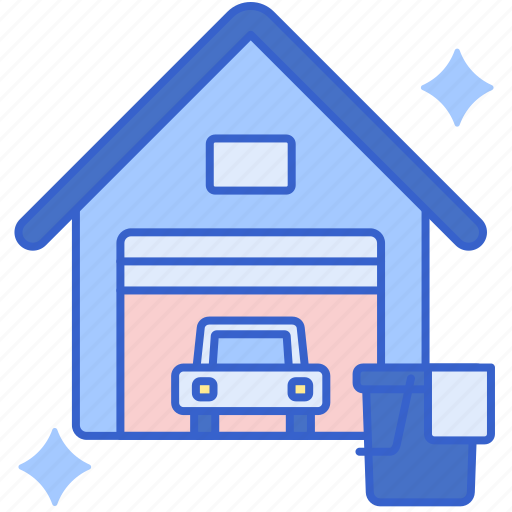 Garage, cleaning, house icon - Download on Iconfinder