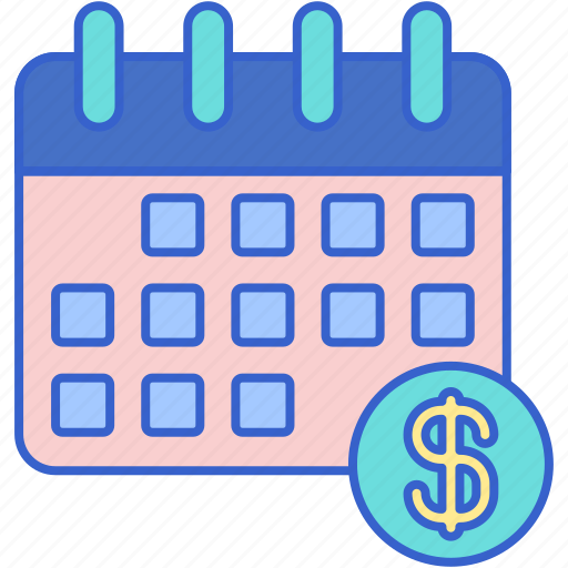 Monthly, rate, cost, schedule icon - Download on Iconfinder