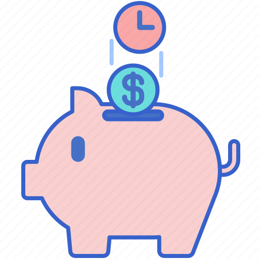 Saving, time, money, budget icon - Download on Iconfinder