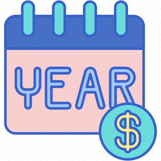 Yearly, rate, cost, schedule icon - Download on Iconfinder
