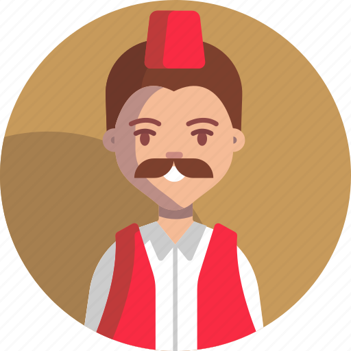 Avatar, fun, happy, hat, man, multicultural, people icon - Download on Iconfinder
