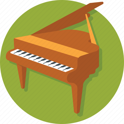 Grand piano, instruments, music, piano, pianoforte icon - Download on Iconfinder