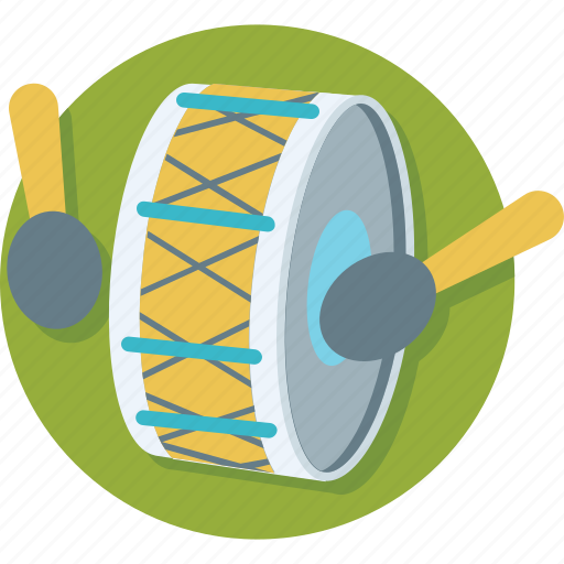 Drum, hand drum, instrument, music, percussion icon - Download on Iconfinder