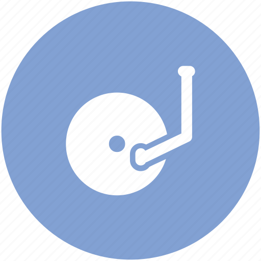 Audio, melody, music, music player, record player, vinyl icon - Download on Iconfinder