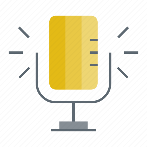 Audio, mic, microphone, multimedia, podcast, recorder icon - Download on Iconfinder