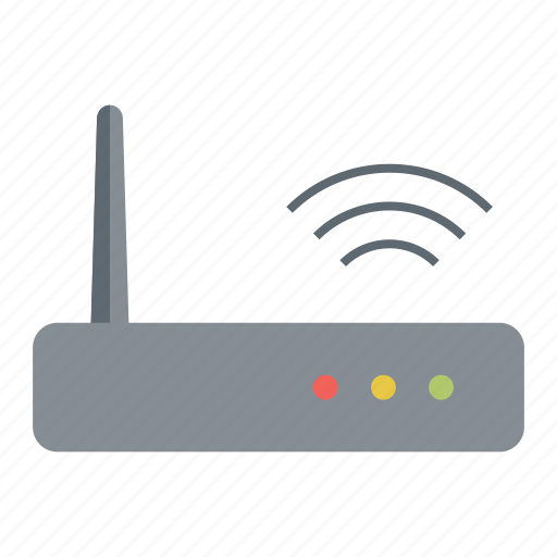 Eletronic, internet, multimedia, router, signal, wifi icon - Download on Iconfinder