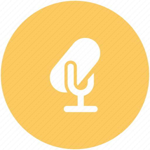 Audio, loud, mic, microphone, recording mic, retro icon - Download on Iconfinder