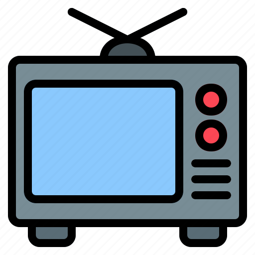 Television, tv, monitor, screen, technology, device, electronic icon - Download on Iconfinder