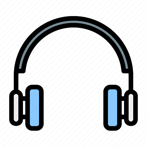 Headphone, earphone, headset, earbuds, music, audio, media icon - Download on Iconfinder