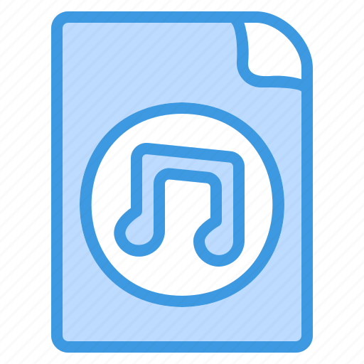 Music, file, format, document, extension, audio, sound icon - Download on Iconfinder