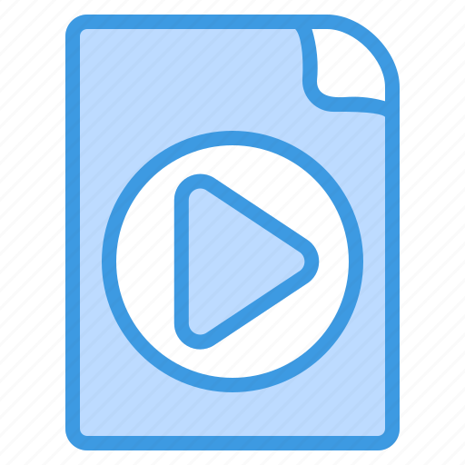 Video, file, document, format, extension, movie, film icon - Download on Iconfinder