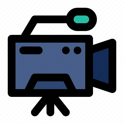 Video camera, camera, film, record, film recorder icon - Download on Iconfinder