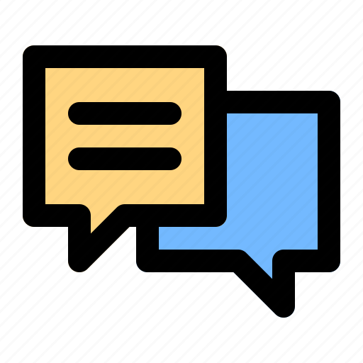 Chat, conversation, message, communication icon - Download on Iconfinder