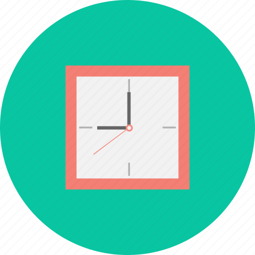 Clock, equipment, hours, multimedia, object, time, wall icon - Download on Iconfinder