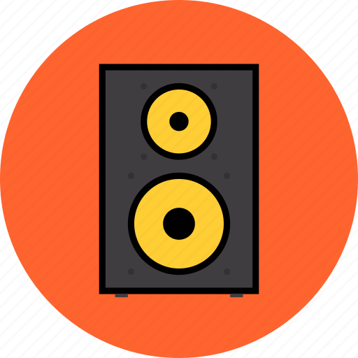 Electronics, monitor, sound, speaker, stereo, studio, subwoofer icon - Download on Iconfinder