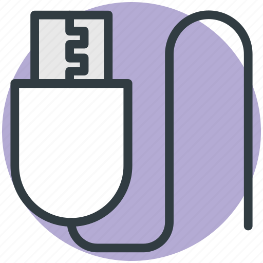 Usb cable, usb cord, usb data cable, usb jack, usb plug icon - Download on Iconfinder