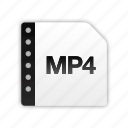format, movie, video, file type, extension, compressed, mp4, data