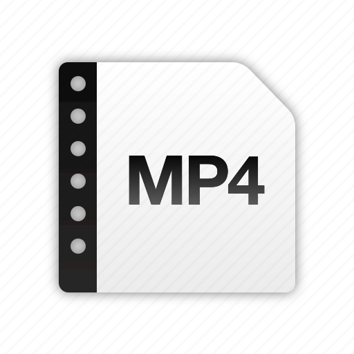 Format, movie, video, file type, extension, compressed, mp4 icon - Download on Iconfinder