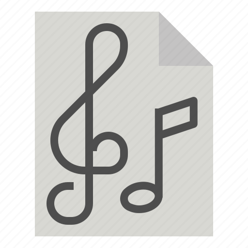 File, music icon - Download on Iconfinder on Iconfinder
