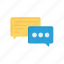 chat, communication, discussion, message 