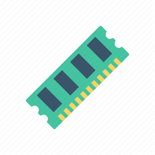 Chip, electronic, hardware, ram icon - Download on Iconfinder