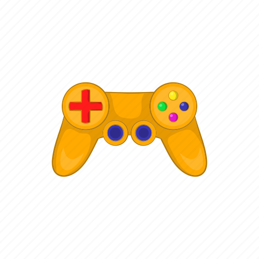 Cartoon, computer, control, game, joystick, play, video icon - Download on Iconfinder